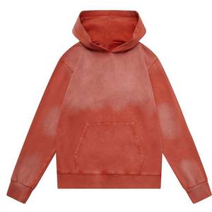 Último diseño Servicio OEM Ropa de hombre Sudaderas con capucha para la venta básicos de manga larga Lavado ácido Sudaderas con capucha - Product Image 1