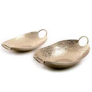 Royal Classic-bandeja de Metal martillado para servir comida, accesorio decorativo para desayuno, para cocina, venta al por mayor - Product Image 3