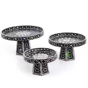 HOT SELLER Best Price Mother Of Pearl Cake Stand For Ramadan EID <b>Resin</b> <b>Epoxy</b> Mold From Vietnam - Product Image 5