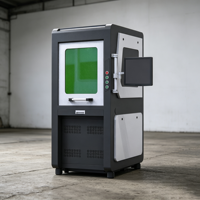 Máquina de Marcação a Laser de Fibra Fechada de Grande Porte para Peças Metálicas, Componentes de Hardware, Fabricação Industrial e Produção em Lote