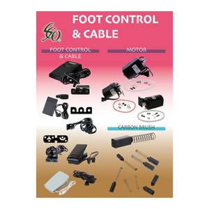 F057 PIEDS-DE-PRESSION DE 1/4 POUCES AVEC GUIDE DOMESTIQUE DOMESTIQUE FABRIQUÉ À TAIWAN PIÈCES DE RECHANGE POUR MACHINE À COUDRE - Product Image 6