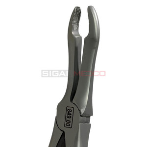 Fórceps de extracción de dientes Premium #849 Extracción de punta de raíz con pico TC, mandíbulas dentadas Instrumentos dentales de alta calidad - Product Image 5