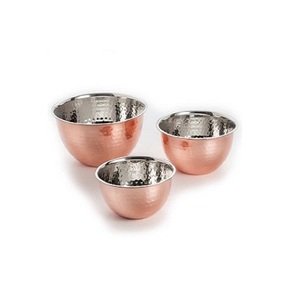 Handmade Aluminium Hammered Food <b>Mixing</b> <b>Bowl</b> Greatest Quality Different Sizes <b>Bowl</b> At Attractive Price - Product Image 2