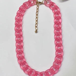 <b>Necklace</b> Jewellery for Women Hot Selling From India Handmade Resin <b>Necklace</b> Horn Colour with Attractive by crescent crafts - Product Image 1