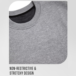 Sudaderas de entrenamiento para hombre con logotipo personalizado bordado de impresión etiquetas personalizadas y opciones OEM para entrenamiento y uso en el gimnasio - Product Image 3