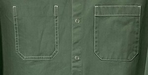 Chemise habillée homme personnalisée à manches longues unie 100 % coton infroissable séchage rapide respirante tendance teinte en fil qualité supérieure - Product Image 4