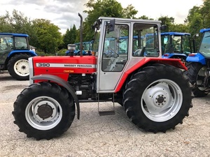 รถแทรกเตอร์ฟาร์ม Massey Ferguson 390 100 แรงม้า สีแดง ขับเคลื่อน 4 ล้อ เครื่องยนต์ดีเซล สำหรับงานเกษตร พร้อมหลังคา ระดับความปลอดภัยสูง - Product Image 6
