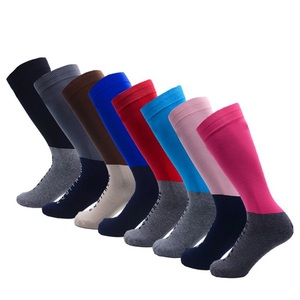 Chaussettes d'équitation personnalisées en couleur et en taille, à séchage rapide, multi-usages, respirantes, en coton compressif pour le yoga et le football - Product Image 1