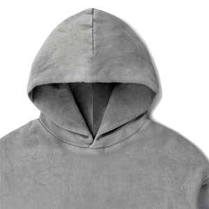 Sweat à capuche respirant pour hommes sur mesure capuche double couche en polaire lourde avec logo personnalisé sweats à capuche 100% coton - Product Image 5