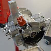 Ensemble moteur Porsche 356A 1600 entièrement reconstruit, utilisant des pièces d'origine et des composants équilibrés pour une fluidité et une fiabilité supérieures