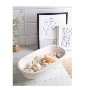 Modern Style Wooden <b>Dough</b> <b>Bowl</b> High Quality Home Decoration Crafts for Table Decorate Use for Customized Sale - Product Image 3