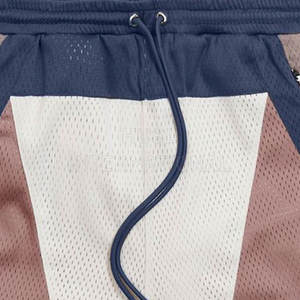 Pantalones cortos de malla de talla grande personalizados de verano para hombre, pantalones cortos informales transpirables de buena calidad para hombre, pantalones cortos de verano para correr, pantalones cortos de malla para Fitness - Product Image 3