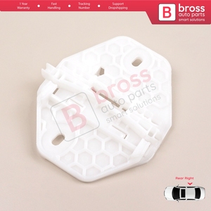 BWR5494 Soporte de clips deslizantes para elevalunas trasero derecho para Clio MK2 BB CB Thalia MK1 LB Symbol MK1 7700434304 - Product Image 6