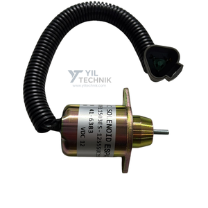 Solénoïde d'arrêt Thermo King 12V OEM 41-6383 Neuf - Product Image 1