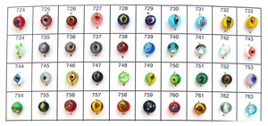 Nuevo DISEÑO DE Morder, flor interior con cuentas de vidrio de lámina de plata para la fabricación de joyas, cuentas de vidrio de alta calidad para la fabricación de pulseras - Product Image 2