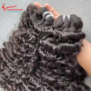 2025 meilleure vente paquets de cheveux de trame bouclés birmans 100% cheveux humains vierges couleur naturelle douce Texture soyeuse pas de perte pas d'enchevêtrement - Product Image 4