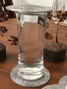 Sous-verres perlés classiques faits à la main-Sous-verres portables pour église et boisson religieuse avec support en polyester (4x4 pouces) - Product Image 2