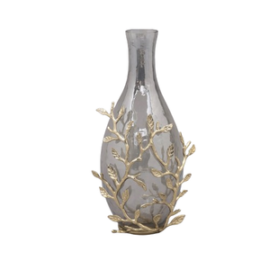 Mejor diseño de forma única de alta calidad 20,5x35,5 cm Florero de suelo Florero metálico de aluminio para ocasiones de boda único - Product Image 4