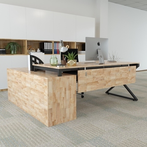 Escritorio Ejecutivo XConcept 180x160, Diseño Moderno Contemporáneo, Requiere Ensamblaje, Muebles de Oficina para Edificio de Oficinas, Dormitorio, Estudio - Product Image 4