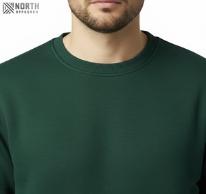 Sudadera de Alta Calidad para Hombre, Invierno, Lisa, de Forro Polar, Color Personalizado, Manga Larga, Estilo Urbano, de Algodón - Product Image 3