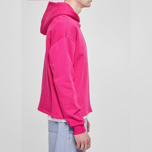 Pull à capuche surdimensionné pour hommes à la mode séchage rapide coton de haute qualité Logo personnalisable broderie Style d'hiver décontracté - Product Image 6