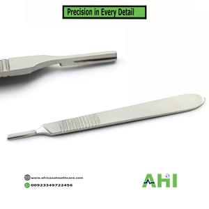 Manche de scalpel chirurgical manuel n° 3,4 7 pour la chirurgie générale, marque AHI de haute qualité, certifiée CE, ISO13485 Classe I, 1 an - Product Image 6