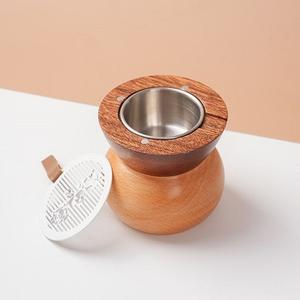 กระถางธูปหอมพีระมิดไม้ดอกกุหลาบโบราณมีขนาดแตกต่างกัน - Product Image 6