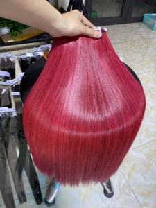 Free Sample <b>Hair</b> Bundle Natural Straight 3 Bundles with a Closure Silky Straight Virgin Human <b>Hair</b> Mixed Lengths Natural Color - Product Image 4