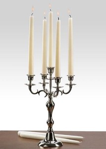Venta superior vela de boda moderna decoración centro de mesa candelabro de Metal hecho a mano acabado de lujo decoración de boda - Product Image 4