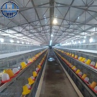 Gallineros de Acero Económicos, Estructura de Acero de Alta Calidad para Aves de Corral
