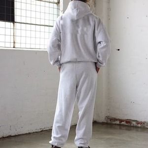 Nouvelle tenue de sport d'hiver 2026, vêtements de sport de poids lourd, ensemble deux pièces, vêtements de sport de fitness, survêtement épais surdimensionné pour hommes - Product Image 5