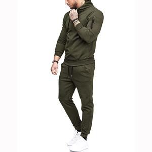 Conjunto Deportivo Personalizado de 2 Piezas para Entrenamiento, Gimnasio y Running, Unisex, con Sudadera con Capucha, de Secado Rápido, Transpirable, en Spandex/Poliéster - Product Image 2