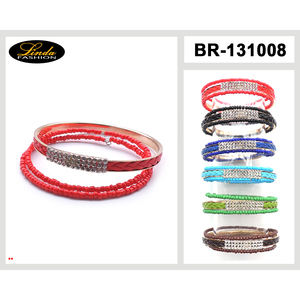 Bracciale Tennis Linda Fashion, Metallico con Pietre Multiple, Gioielli Unisex alla Moda, Bracciali e Bangles 8.0 - Product Image 2