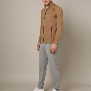 ชุดวอร์มทรงหลวมของผู้ชายชุดวอร์มผ้าฟลีซระบายอากาศได้โลโก้ตามสั่งแบบไฮสตรีท - Product Image 6