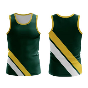 เสื้อกล้ามออกกำลังกายสีพื้นสำหรับผู้ชายแห้งเร็วระบายอากาศได้ดี - Product Image 4