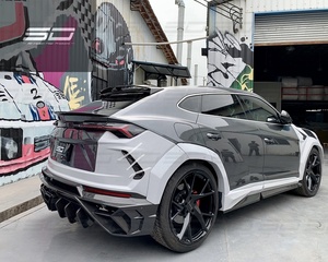 MsyデザインドライカーボンファイバーFRPランボールウラスリアバンパーリアディフューザー - Product Image 3