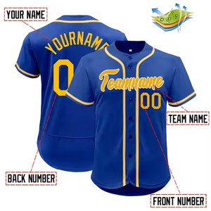 Maillot de Baseball Personnalisé Polyester Tissu Confortable Respirant Forte Demande TATATAPAK INDUSTRIES Produits Vêtements d'Équipe de Baseball - Product Image 2