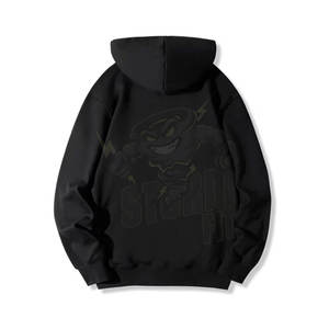 Sudaderas con capucha con estampado personalizado para hombre y mujer, ropa informal holgada, sudaderas con capucha de Color sólido, ropa de calle de manga larga con personalidad, sudaderas - Product Image 5