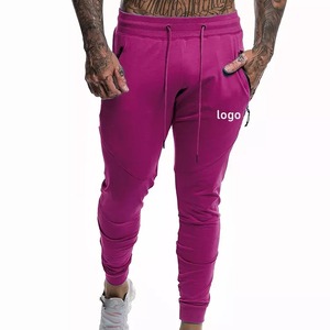 Vente en gros, pantalon classique décontracté polyvalent en coton, pantalon ample pour hommes - Product Image 5