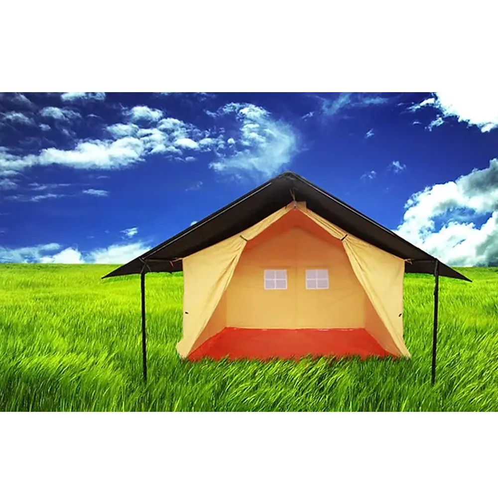 Vente en gros de tentes de qualité à l'exportation Tente africaine-Tentes en forme de maison Boma Matériau haut de gamme