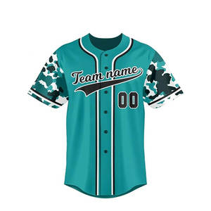 Matériau en polyester de qualité supérieure fabriqué avec un look imprimé Maillot de baseball pour hommes Tarif de gros Nouvelle arrivée Maillot de baseball le plus vendu - Product Image 2