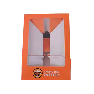 กล่องเค้กเบเกอรี่สีส้มแบบใช้แล้วทิ้งสำหรับคัพเค้กขนมหวานแบบกำหนดเองขายส่ง - Product Image 5