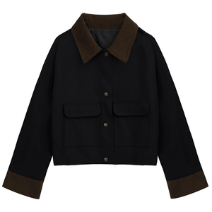 Good Quality With Customized Logo comfy and stylish women <b>Jacket</b> Outdoor Wear Fashionable Breathable <b>Canvas</b> <b>Jacket</b> - Product Image 3