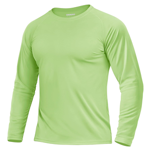 Haut de sport respirant anti-UV écologique à séchage rapide à manches longues pour homme en polyester et élasthanne avec logo personnalisé Tenzo Int'l - Product Image 1