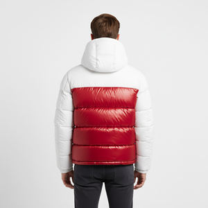 Chaqueta de Invierno Personalizada para Hombre, 250 g/m², Estilo Puffer, 100 % Nailon, con Resistencia al Agua y al Viento, Chaqueta de Tela de Lona para Hombre - Product Image 3