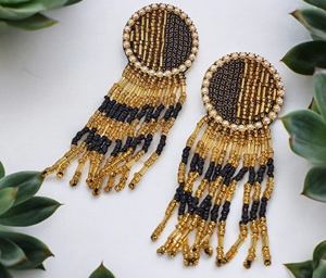 ต่างหูประดับลูกปัดหลากหลายแบบ ดีไซน์เฉพาะตัว สำหรับผู้หญิง เหมาะสำหรับงานปาร์ตี้ ราคาสุดคุ้ม - Product Image 2