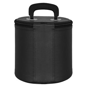 เคสเครื่องราชกกุธภัณฑ์หนังเทียมสีดำน้ำหนักเบางานปักลายมงกุฎ - Product Image 3