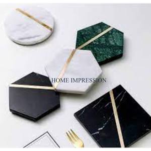 Posavasos para decoración de mesa de restaurante, decoración de Mesa de la más alta calidad, alfombrillas y almohadillas de mármol para accesorios de mesa, posavasos de cocina - Product Image 5