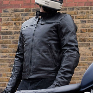 Chaqueta de Motocicleta de Cuero para Hombre, Cómoda, Impermeable, Resistente al Viento, de Alta Calidad para Uso en Exteriores - Product Image 3