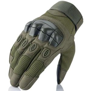 Gants de chasse en cuir à doigts entiers légers pour hommes antidérapants pour le tir et la course en plein air respirants et de qualité professionnelle - Product Image 3